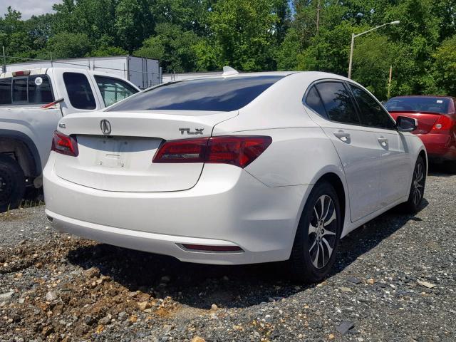 19UUB1F39FA013269 - 2015 ACURA TLX WHITE photo 4