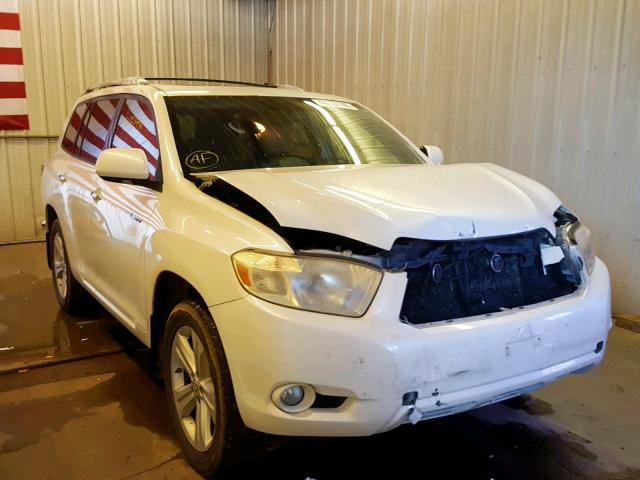 JTEES42A992121698 - 2009 TOYOTA HIGHLANDER WHITE photo 1