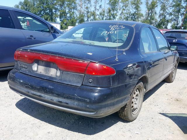 3FAFP6638XM106283 - 1999 FORD CONTOUR SE BLACK photo 4