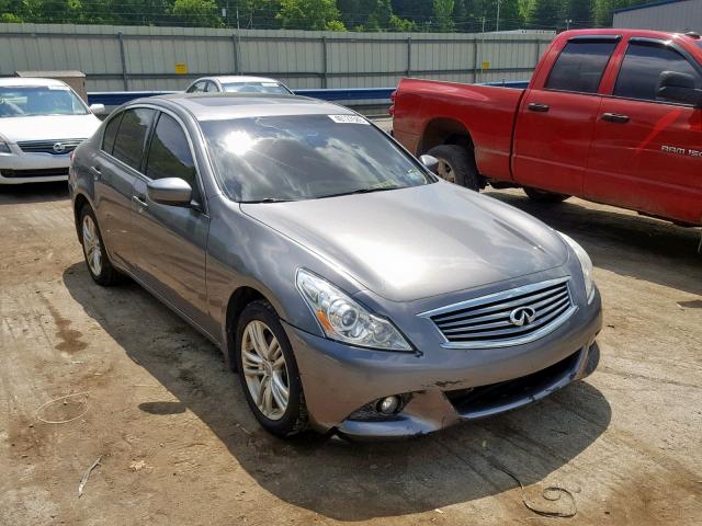 JN1CV6AR3BM410997 - 2011 INFINITI G37 GRAY photo 1