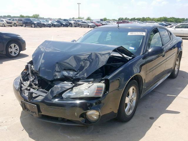 2G2WP522751354776 - 2005 PONTIAC GRAND PRIX BLACK photo 2