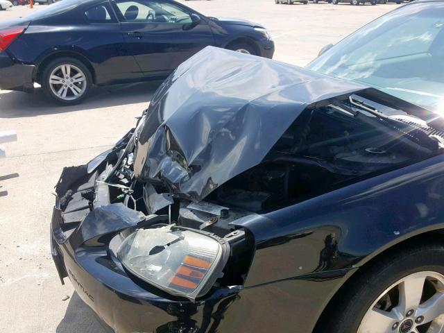 2G2WP522751354776 - 2005 PONTIAC GRAND PRIX BLACK photo 9