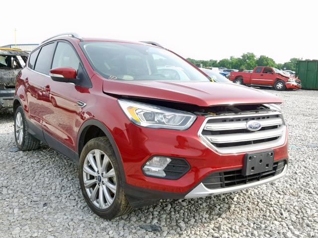 1FMCU0JD2HUB97787 - 2017 FORD ESCAPE TIT RED photo 1