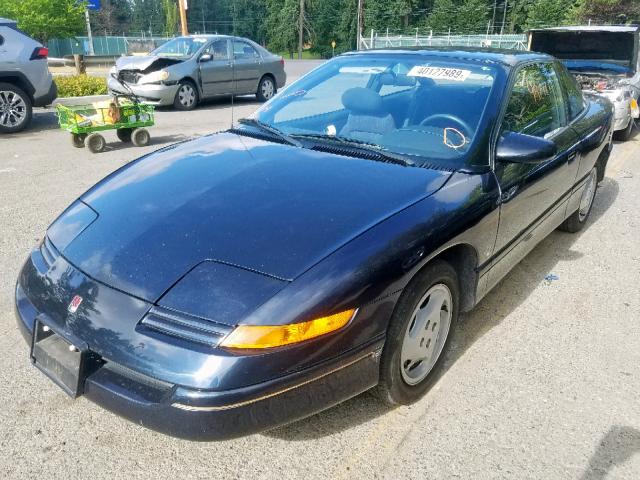 1G8ZH1570RZ282087 - 1994 SATURN SC2 BLACK photo 2