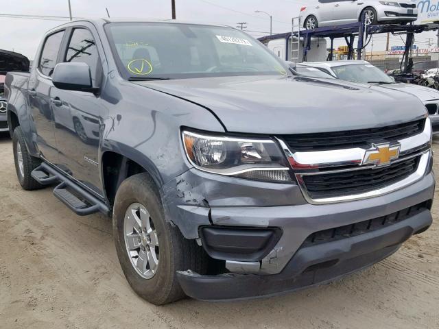 1GCGSBENXJ1201828 - 2018 CHEVROLET COLORADO GRAY photo 1