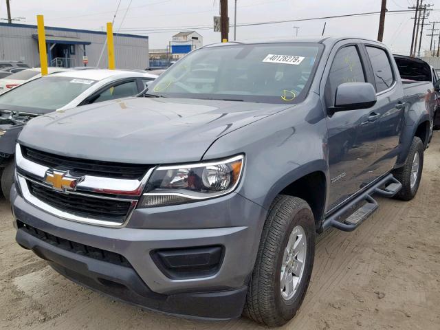 1GCGSBENXJ1201828 - 2018 CHEVROLET COLORADO GRAY photo 2