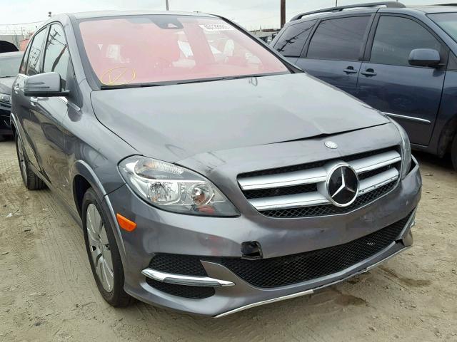 WDDVP9AB4HJ013741 - 2017 MERCEDES-BENZ B 250E GRAY photo 1