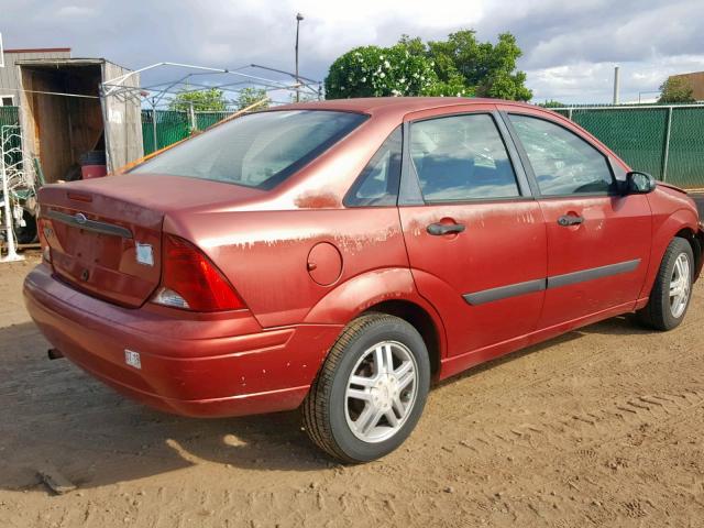 1FAFP33P13W286996 - 2003 FORD FOCUS LX RED photo 4