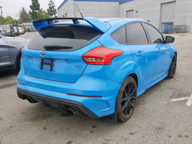 WF0DP3TH7H4119343 - 2017 FORD FOCUS RS BLUE photo 4