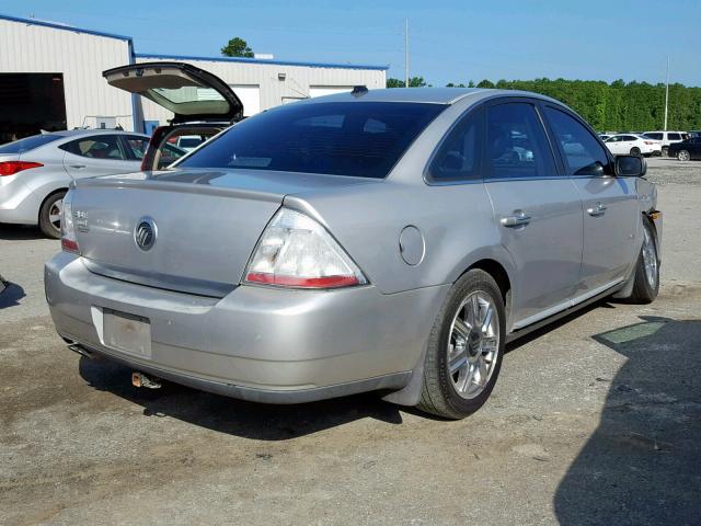 1MEHM42WX8G619125 - 2008 MERCURY SABLE PREM SILVER photo 4