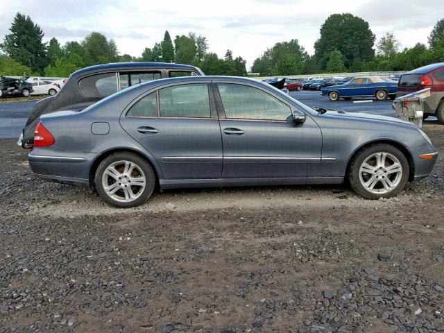 WDBUF56J46A871563 - 2006 MERCEDES-BENZ E 350 GRAY photo 9