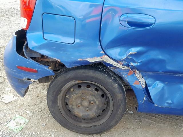 KL1TD66617B715679 - 2007 CHEVROLET AVEO BASE Көк фото 9