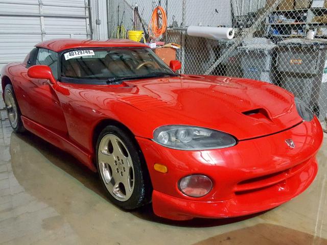 1B3ER65EX1V704926 - 2001 DODGE VIPER RT-1 RED photo 1