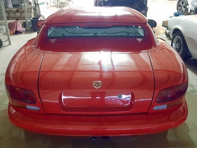 1B3ER65EX1V704926 - 2001 DODGE VIPER RT-1 RED photo 6