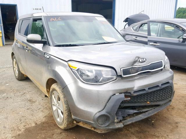 KNDJN2A25G7378558 - 2016 KIA SOUL GRAY photo 1