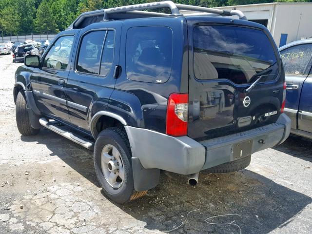 5N1ED28Y94C643933 - 2004 NISSAN XTERRA XE BLACK photo 3