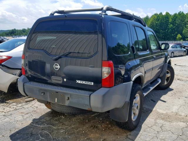 5N1ED28Y94C643933 - 2004 NISSAN XTERRA XE BLACK photo 4