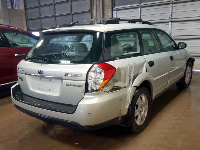 4S4BP61C357346411 - 2005 SUBARU LEGACY OUT TAN photo 4