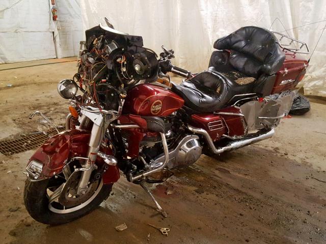 1HD1FCR12TY612799 - 1996 HARLEY-DAVIDSON FLHTCUI RED photo 2