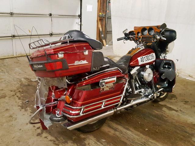 1HD1FCR12TY612799 - 1996 HARLEY-DAVIDSON FLHTCUI RED photo 4
