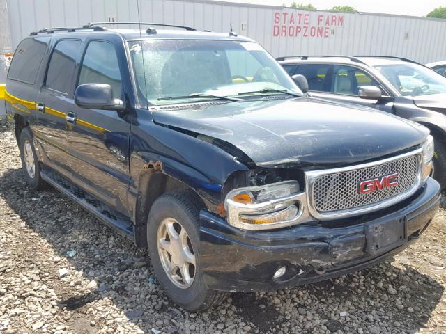 1GKFK66U45J115465 - 2005 GMC YUKON XL D BLACK photo 1