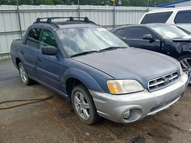 4S4BT62CX57100143 - 2005 SUBARU BAJA SPORT BLUE photo 1