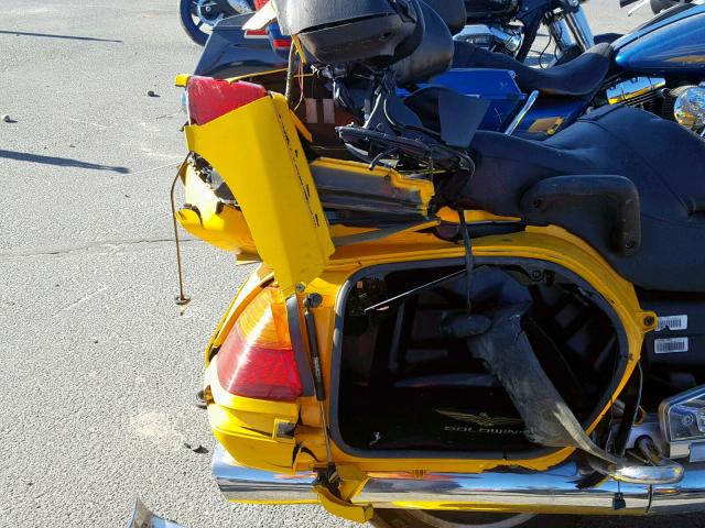 1HFSC47481A000247 - 2001 HONDA GL1800 A YELLOW photo 10