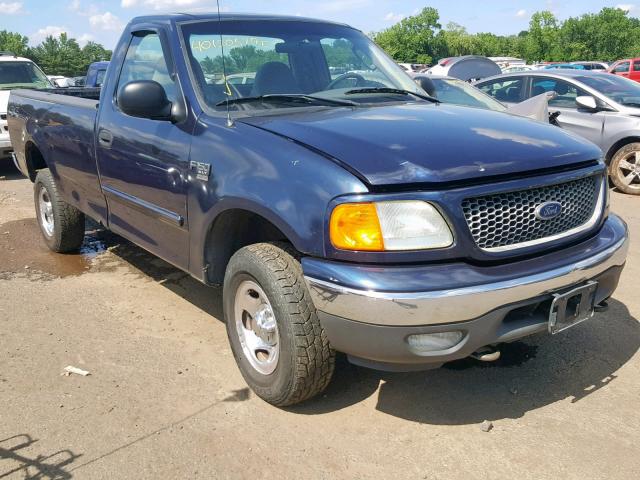 2FTRF18W54CA24040 - 2004 FORD F-150 HERI BLUE photo 1