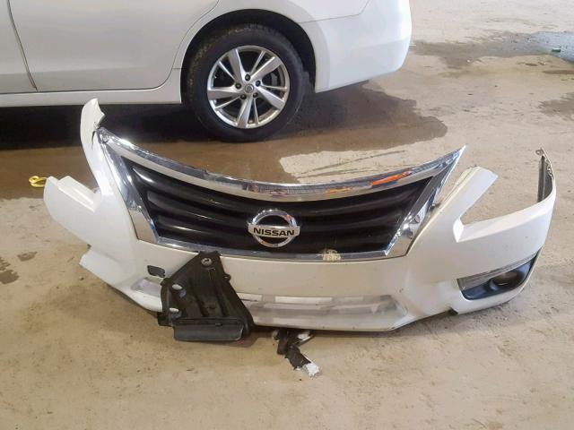 1N4AL3AP3EC106186 - 2014 NISSAN ALTIMA SL WHITE photo 9