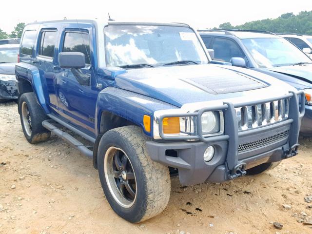 5GTDN136268160554 - 2006 HUMMER H3 BLUE photo 1