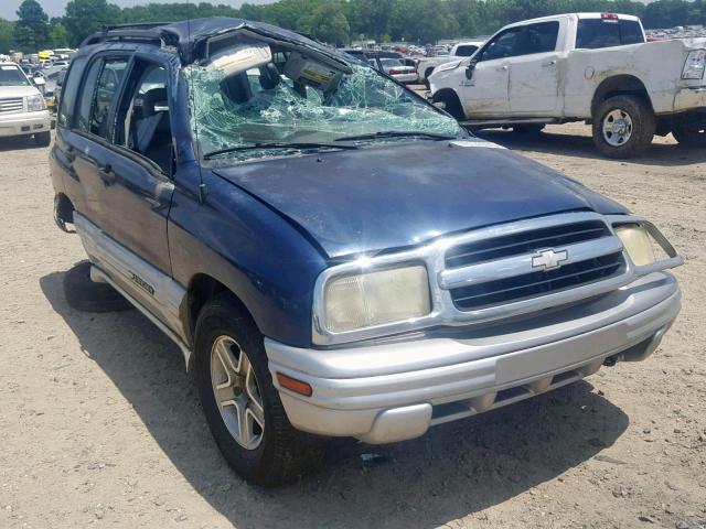 2CNBE634626934844 - 2002 CHEVROLET TRACKER LT BLUE photo 1