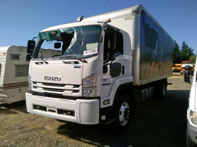 54DK6S167KSG00137 - 2019 ISUZU FTR WHITE photo 2