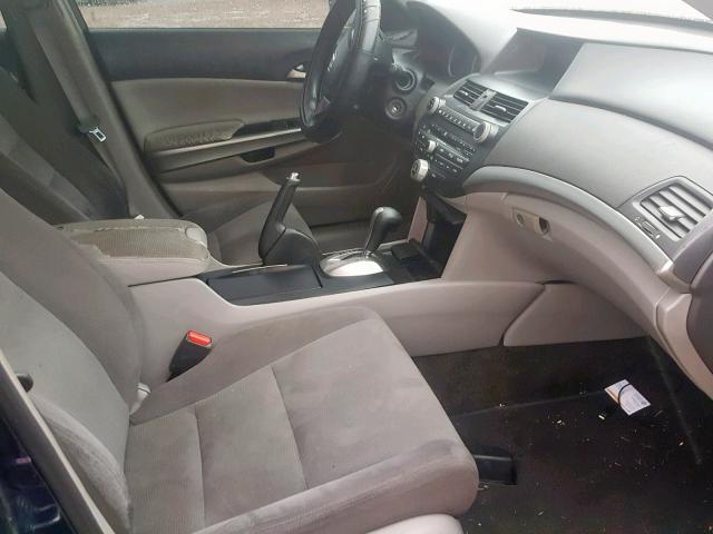 1HGCP26768A160285 - 2008 HONDA ACCORD EX BLACK photo 5