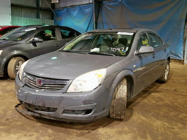 1G8ZS57N07F147047 - 2007 SATURN AURA XE GRAY photo 2