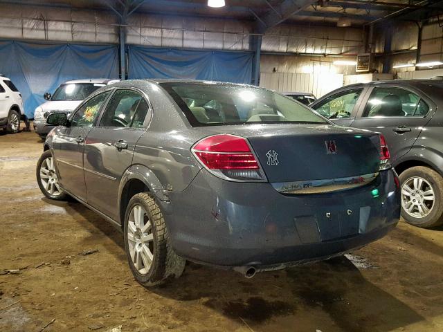 1G8ZS57N07F147047 - 2007 SATURN AURA XE GRAY photo 3