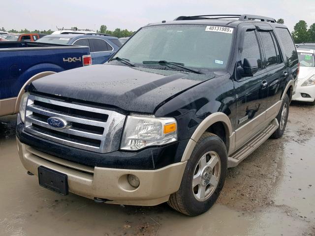 1FMFU18547LA74496 - 2007 FORD EXPEDITION BLUE photo 2