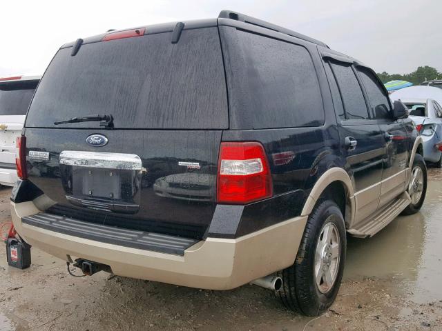 1FMFU18547LA74496 - 2007 FORD EXPEDITION BLUE photo 4