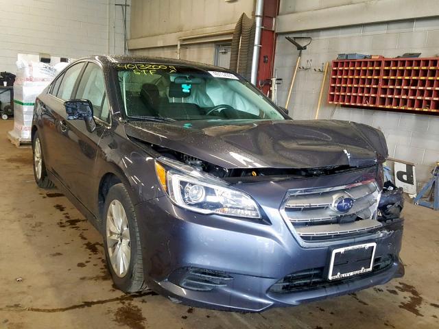 4S3BNAC64H3009410 - 2017 SUBARU LEGACY 2.5 GRAY photo 1