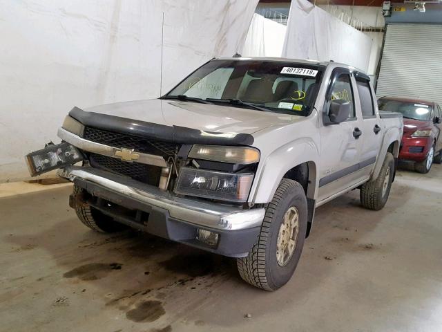 1GCDT136148196634 - 2004 CHEVROLET COLORADO SILVER photo 2