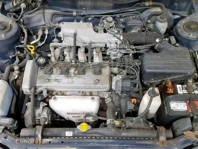 1Y1SK5263VZ409867 - 1997 GEO PRIZM BASE ლურჯი ფოტო 7