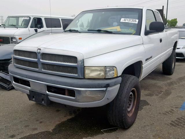 1B7KF23W51J269240 - 2001 DODGE RAM 2500 WHITE photo 2