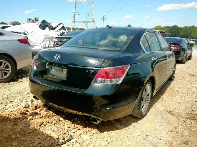 1HGCP3F81AA018995 - 2010 HONDA ACCORD EXL BLACK photo 4