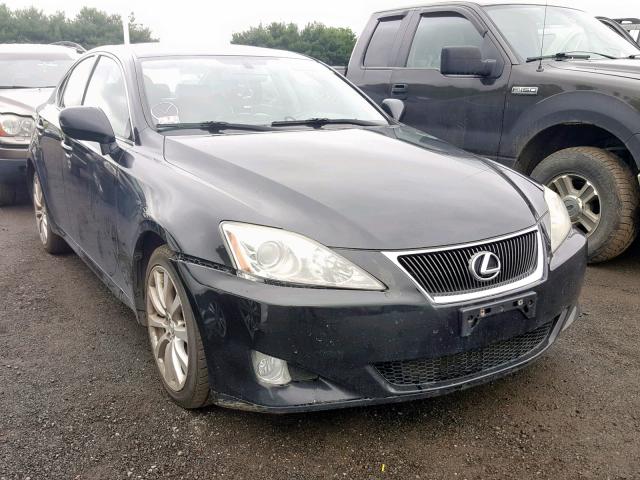 JTHCK262585026084 - 2008 LEXUS IS 250 BLACK photo 1