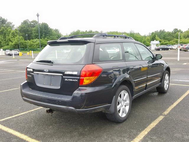 4S4BP61C167303171 - 2006 SUBARU LEGACY OUT BLACK photo 4