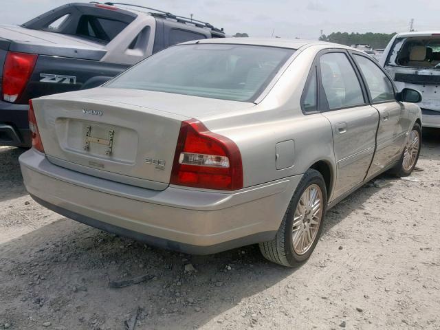 YV1TS92D021269778 - 2002 VOLVO S80 GOLD photo 4