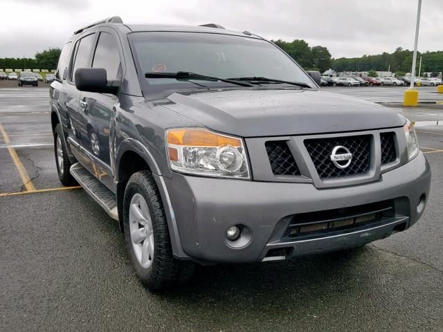 5N1AA0NC5DN608279 - 2013 NISSAN ARMADA SV GRAY photo 1