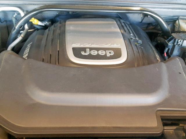 1J8HG58216C367023 - 2006 JEEP COMMANDER BLACK photo 7