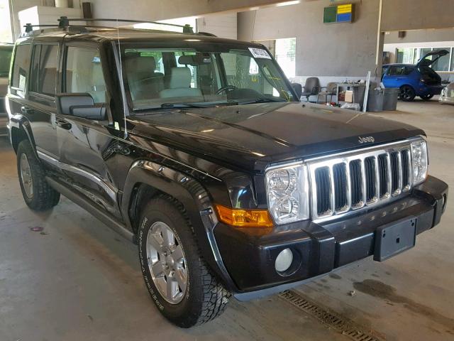 1J8HG58216C367023 - 2006 JEEP COMMANDER BLACK photo 9