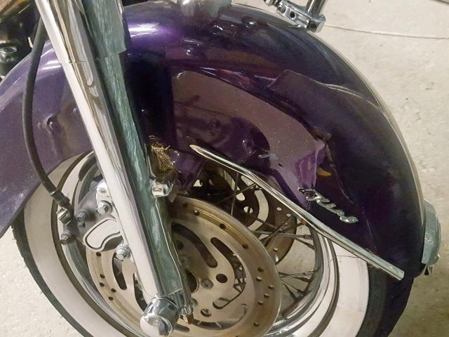 1HD1FR4107Y690952 - 2007 HARLEY-DAVIDSON FLHRCI PURPLE photo 9