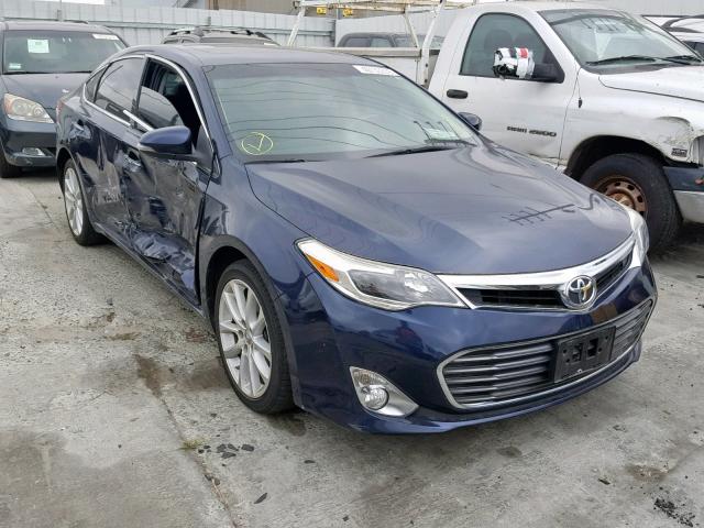 4T1BK1EBXDU075009 - 2013 TOYOTA AVALON BAS BLUE photo 1